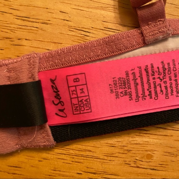 Lazenza Light Pink Bra Size 34B - Picture 4 of 4